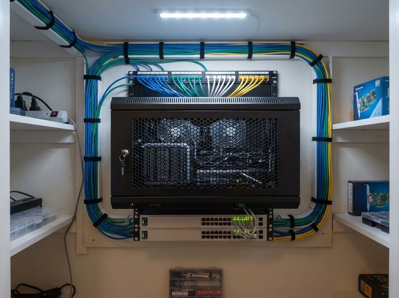 Tedgetal 6U Wall Mount Server Cabinet