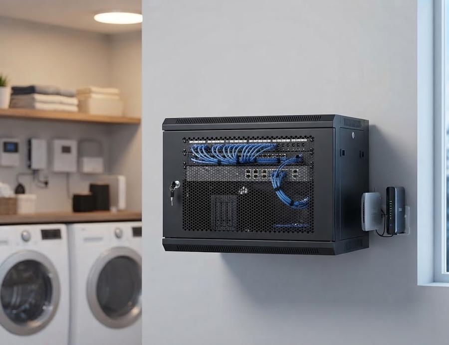 Tedgetal 6U Wall Mount Server Cabinet